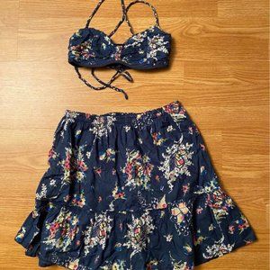 Abercrombie & Fitch | 2 Piece Navy Dress